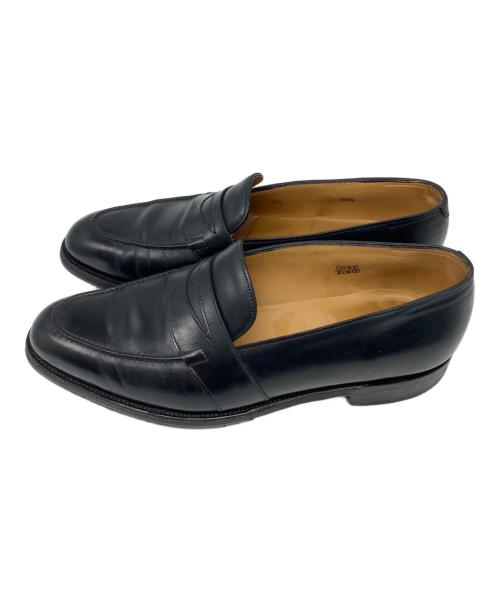 JOHN LOBB（ジョンロブ）JOHN LOBB (ジョンロブ) FENCOTE コインローファー ブラック サイズ:5 1/2 Eの古着・服飾アイテム