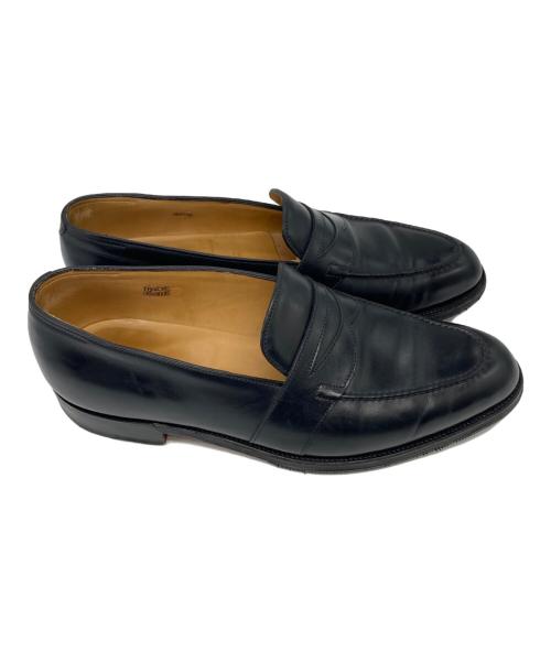 JOHN LOBB（ジョンロブ）JOHN LOBB (ジョンロブ) FENCOTE コインローファー ブラック サイズ:5 1/2 Eの古着・服飾アイテム