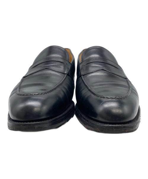 JOHN LOBB（ジョンロブ）JOHN LOBB (ジョンロブ) FENCOTE コインローファー ブラック サイズ:5 1/2 Eの古着・服飾アイテム