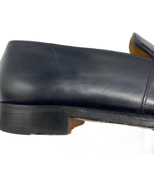 JOHN LOBB（ジョンロブ）JOHN LOBB (ジョンロブ) FENCOTE コインローファー ブラック サイズ:5 1/2 Eの古着・服飾アイテム