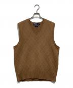 POLO RALPH LAURENポロ・ラルフローレン）の古着「ウールベスト」｜ブラウン