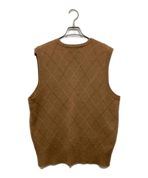 POLO RALPH LAUREN（ポロ・ラルフローレン）POLO RALPH LAUREN (ポロ・ラルフローレン) ウールベスト ブラウン サイズ:Mの古着・服飾アイテム
