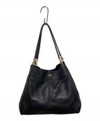 COACHコーチ）の古着「ショルダーバッグ」｜ブラック