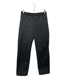 SCYEBASICS（サイベーシックス）の古着「DRAWSTRING TROUSERS」｜ネイビー