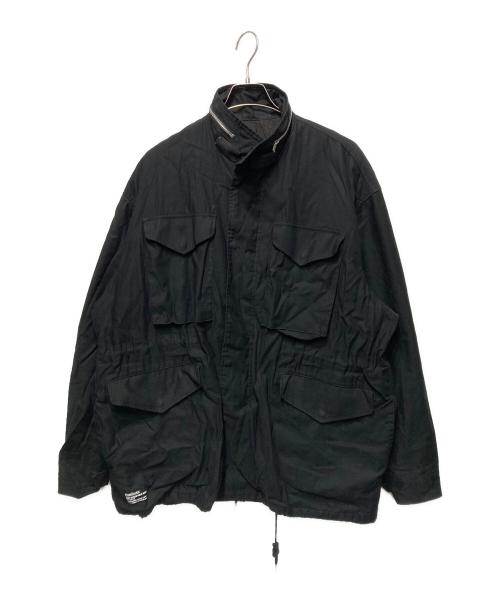 FreshService（フレッシュサービス）FreshService (フレッシュサービス) BACK SATEEN FIELD JACKET ブラック サイズ:Lの古着・服飾アイテム