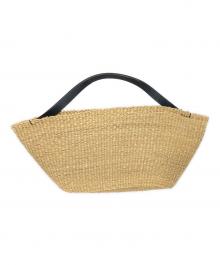 INES BRESSAND（イネスブレッサンド）の古着「バスケットバッグ」｜ベージュ