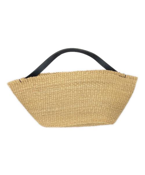 INES BRESSAND（イネスブレッサンド）INES BRESSAND (イネスブレッサンド) バスケットバッグ ベージュの古着・服飾アイテム