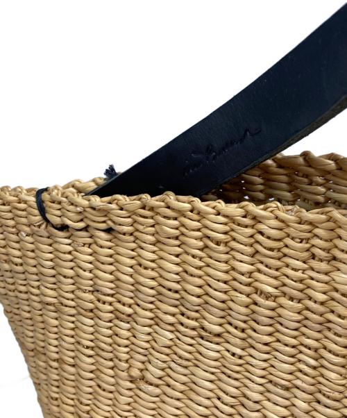 INES BRESSAND（イネスブレッサンド）INES BRESSAND (イネスブレッサンド) バスケットバッグ ベージュの古着・服飾アイテム