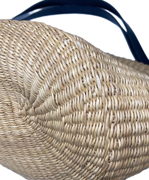 INES BRESSAND（イネスブレッサンド）INES BRESSAND (イネスブレッサンド) バスケットバッグ ベージュの古着・服飾アイテム