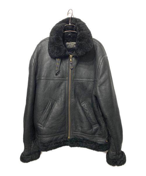 AVITATION（アビエイション）AVITATION (アビエイション) 90’S B-3型フライトジャケット ブラック サイズ:42の古着・服飾アイテム