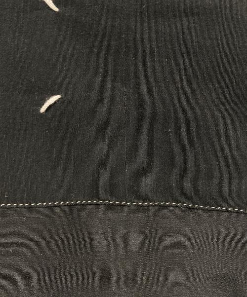 Maison Margiela（メゾンマルジェラ）Maison Margiela (メゾンマルジェラ) コットンリネンオープンカラーシャツ ブラック サイズ:52の古着・服飾アイテム