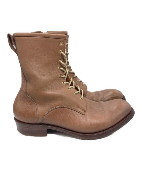 foot the coacher（フットザコーチャー）foot the coacher (フットザコーチャー) Work boots ブラウン サイズ:8の古着・服飾アイテム