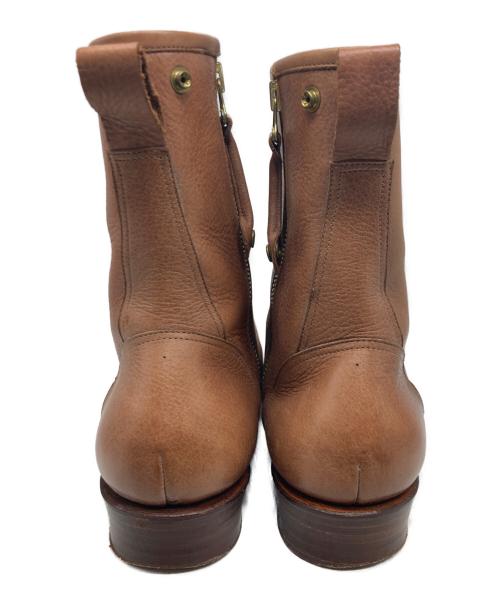 foot the coacher（フットザコーチャー）foot the coacher (フットザコーチャー) Work boots ブラウン サイズ:8の古着・服飾アイテム