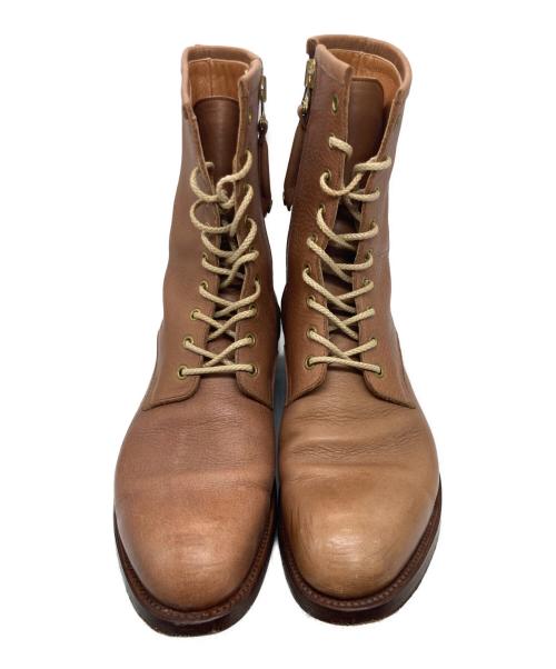 foot the coacher（フットザコーチャー）foot the coacher (フットザコーチャー) Work boots ブラウン サイズ:8の古着・服飾アイテム