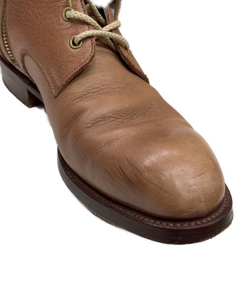 foot the coacher（フットザコーチャー）foot the coacher (フットザコーチャー) Work boots ブラウン サイズ:8の古着・服飾アイテム