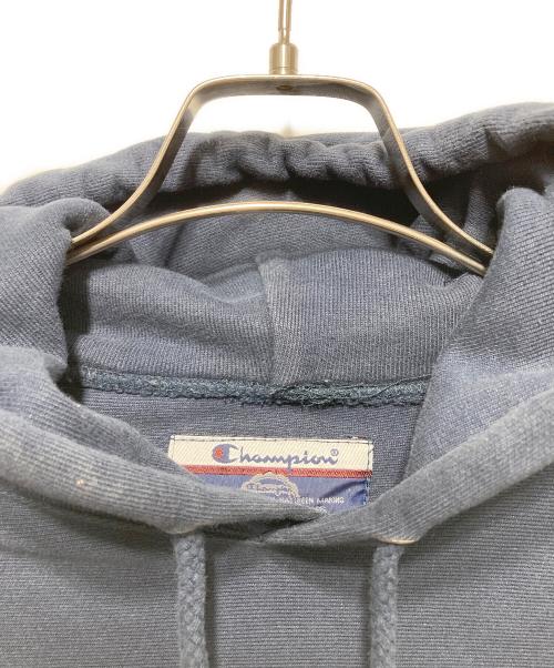 Champion（チャンピオン）Champion (チャンピオン) 00’S リバースウィーブプルオーバーパーカー ネイビー サイズ:Lの古着・服飾アイテム