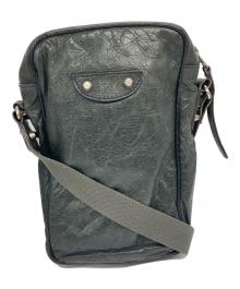 BALENCIAGA（バレンシアガ）の古着「クラシックリポーターショルダーバッグ」｜グリーン