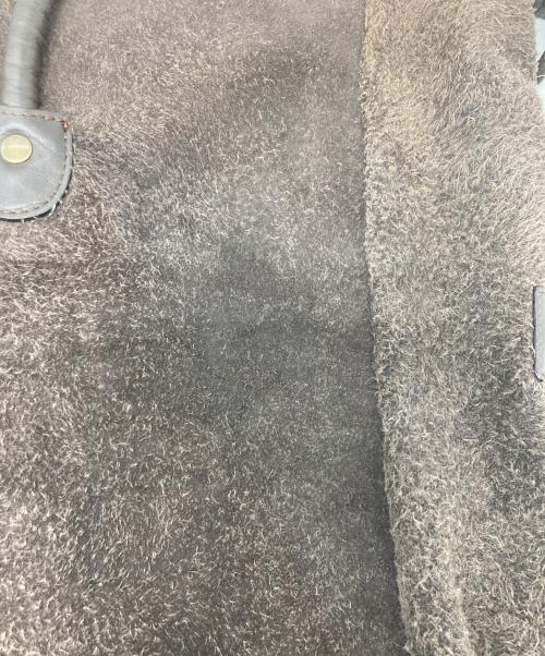 MM6 Maison Margiela（エムエムシックスメゾンマルジェラ）MM6 Maison Margiela (エムエムシックスメゾンマルジェラ) スエードトートバッグ ブラウンの古着・服飾アイテム