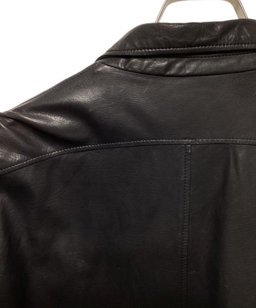 SLOWGUN（スロウガン）SLOWGUN (スロウガン) レザーライダースジャケット ブラック サイズ:3の古着・服飾アイテム