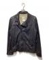 SLOWGUN（スロウガン）の古着「レザーライダースジャケット」｜ブラック