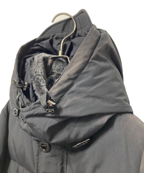 PEUTEREY（ピューテリー）PEUTEREY (ピューテリー) ハリケーンダウンコート ブラック サイズ:Mの古着・服飾アイテム