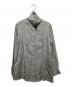 Salvatore Ferragamo（サルヴァトーレ フェラガモ）の古着「シルクシャツ」｜グレー×ホワイト