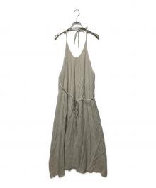 LAATO（ラート）の古着「layered apron onepiece」｜アイボリー