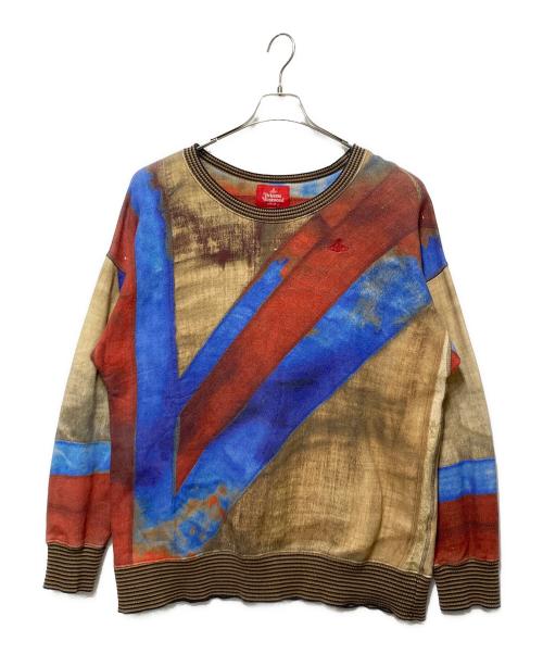 Vivienne Westwood（ヴィヴィアンウエストウッド）Vivienne Westwood (ヴィヴィアンウエストウッド) UNION JACK グラフィックスウェット マルチカラー サイズ:00の古着・服飾アイテム