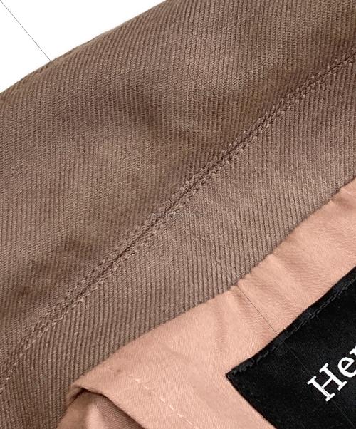HER LIP TO（ハーリップトゥ）HER LIP TO (ハーリップトゥ) ダブルブレストジャケット ブラウン サイズ:Ｍの古着・服飾アイテム