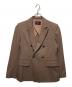 HER LIP TO（ハーリップトゥ）の古着「ダブルブレストジャケット」｜ブラウン