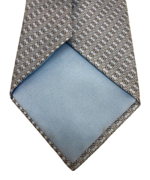 HERMES（エルメス）HERMES (エルメス) シルクネクタイ ブルー サイズ:-の古着・服飾アイテム