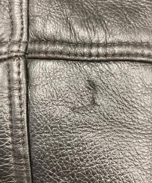 linea pelle（リネアペレ）linea pelle (リネアペレ) レザージャケット ブラック サイズ:Lの古着・服飾アイテム