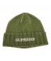 SUPREME（シュプリーム）の古着「Over Print Beanie」｜グリーン