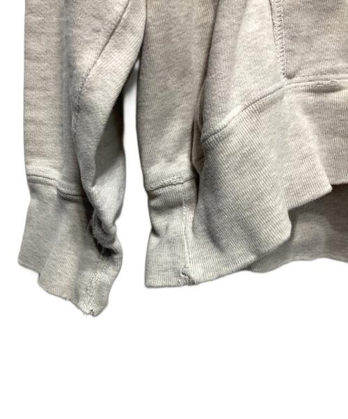 REMI RELIEF（レミレリーフ）REMI RELIEF (レミレリーフ) 後付けパーカー グレー サイズ:Mの古着・服飾アイテム