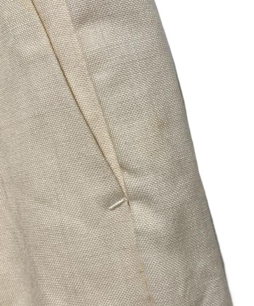 LES SIX（レ シス）LES SIX (レ シス) カスリワイドショートパンツ アイボリーの古着・服飾アイテム