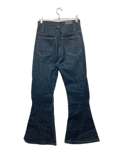 KOZABURO（コウザブロウ）KOZABURO (コウザブロウ) フレアデニムパンツ インディゴ サイズ:2の古着・服飾アイテム