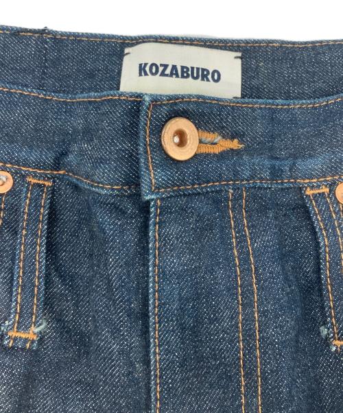 KOZABURO（コウザブロウ）KOZABURO (コウザブロウ) フレアデニムパンツ インディゴ サイズ:2の古着・服飾アイテム