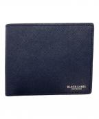 BLACK LABEL CRESTBRIDGEブラックレーベル クレストブリッジ）の古着「2つ折り財布」｜ネイビー