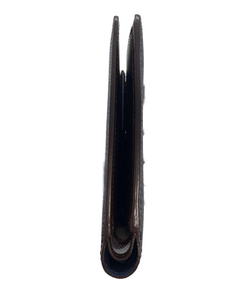 BLACK LABEL CRESTBRIDGE（ブラックレーベル クレストブリッジ）BLACK LABEL CRESTBRIDGE (ブラックレーベル クレストブリッジ) 2つ折り財布 ネイビーの古着・服飾アイテム