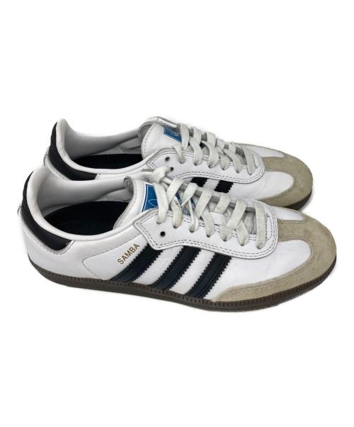adidas（アディダス）adidas (アディダス) SAMBA ホワイト サイズ:22.5の古着・服飾アイテム