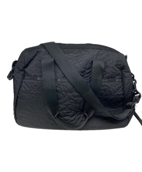 LeSportsac（レスポートサック）LeSportsac (レスポートサック) キルト2WAYバッグ ブラックの古着・服飾アイテム
