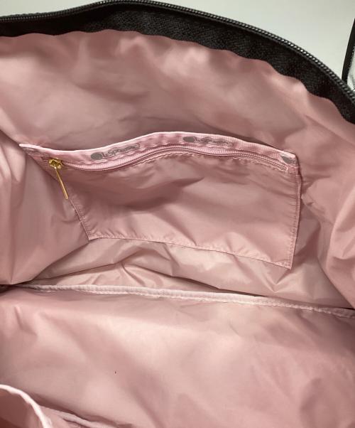 LeSportsac（レスポートサック）LeSportsac (レスポートサック) キルト2WAYバッグ ブラックの古着・服飾アイテム