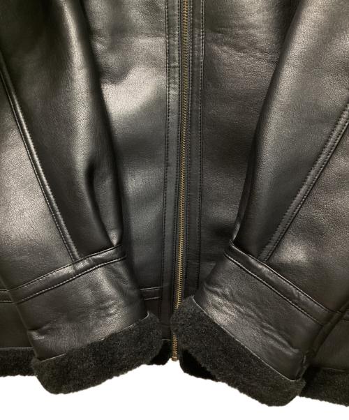 SLOBE IENA（スローブ イエナ）SLOBE IENA (スローブ イエナ) フェイクムートン2WAY B-3ブルゾン ブラック サイズ:FREEの古着・服飾アイテム