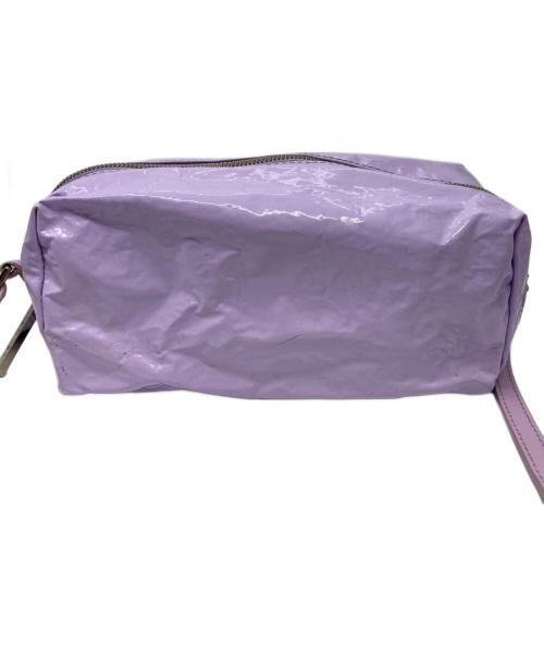 PLEATS PLEASE（プリーツプリーズ）PLEATS PLEASE (プリーツプリーズ) ショルダーバッグ パープルの古着・服飾アイテム