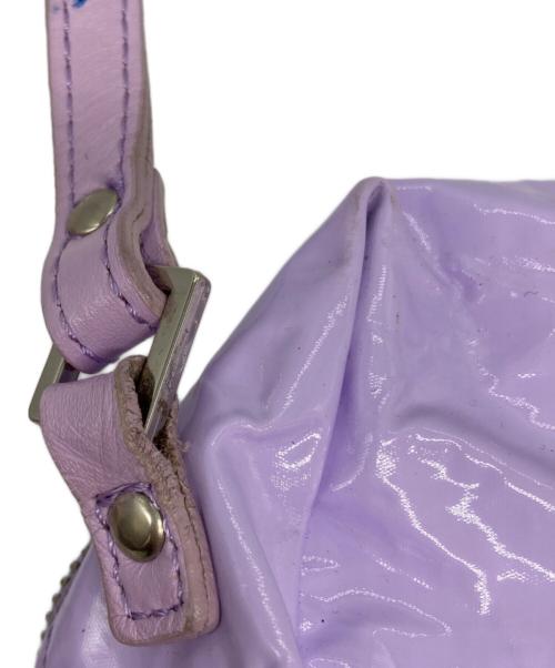 PLEATS PLEASE（プリーツプリーズ）PLEATS PLEASE (プリーツプリーズ) ショルダーバッグ パープルの古着・服飾アイテム
