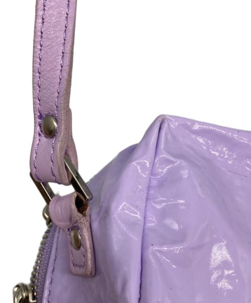 PLEATS PLEASE（プリーツプリーズ）PLEATS PLEASE (プリーツプリーズ) ショルダーバッグ パープルの古着・服飾アイテム