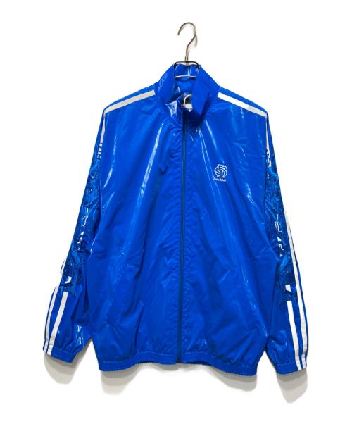 doublet（ダブレット）doublet (ダブレット) LAMINATE TRACK JACKET ブルー サイズ:Mの古着・服飾アイテム