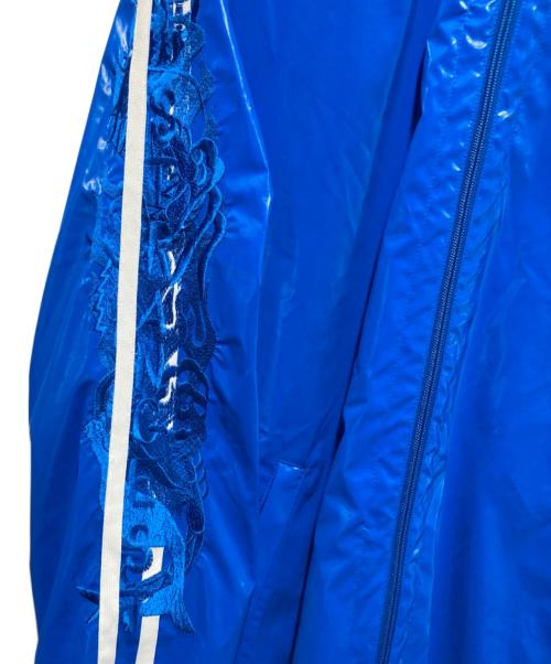 doublet（ダブレット）doublet (ダブレット) LAMINATE TRACK JACKET ブルー サイズ:Mの古着・服飾アイテム