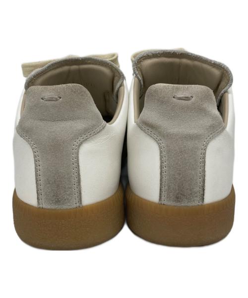 Maison Margiela 22（メゾンマルジェラ）Maison Margiela 22 (メゾンマルジェラ) ジャーマントレーナー グレー×ホワイト サイズ:36.5の古着・服飾アイテム