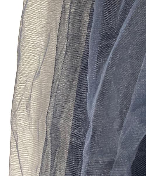 Dickies（ディッキーズ）Dickies (ディッキーズ) FRAY ID (フレイ アイディー) チュールコンビジャンパードレス インディゴの古着・服飾アイテム